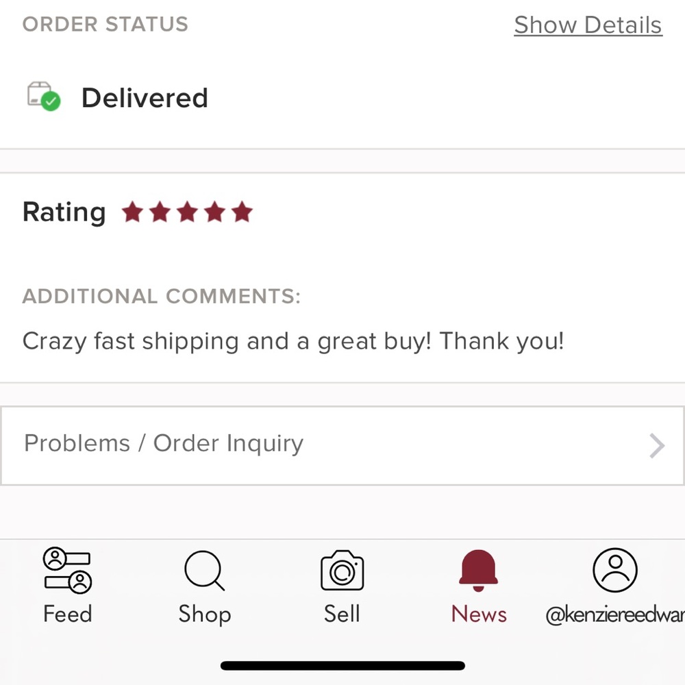 FIRST REVIEW ❤️